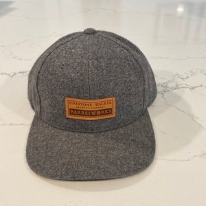 Like new Firestone Walker brewing company barrelworks hat - gray.